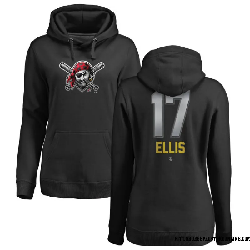 Dock Ellis Pittsburgh Pirates Men's Black Backer T-Shirt 